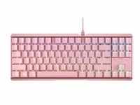 MX Board 3.0S, Gaming-Tastatur - rosa, DE-Layout, Cherry MX Silent Red