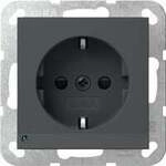 Schutzkontaktsteckdose Typ F 16 Ampere 250 Volt mit LED-Orientierungsleuchte und