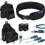 Werkzeugg&uuml;rtel und Handwerkzeug-Set Professional