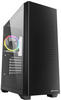 VS9 RGB , Tower-Gehäuse - schwarz, Tempered Glass