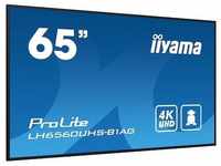 iiyama ProLite LH6560UHS-B1AG 163,9cm (64.5 ") 4K UHD Monitor HDMI/VGA/USB/LAN