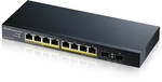 ZyXEL GS1100-10HP v2 10-Port unmanaged 8x Gigabit, 2x Fiber Uplink, 120W PoE+
