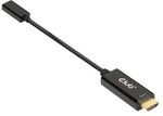 Club 3D HDMI auf USB Typ-C 4K60Hz aktiver Adapter St./Bu.
