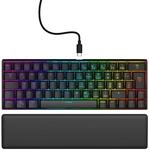 uRage Gaming-Keyboard Exodus 760 Mechanical Mini, Rote Switches, SW, QWERTZ DE