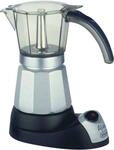 DeLonghi EMKM 6.B Alicia Plus Silber Elektrischer Espressokocher