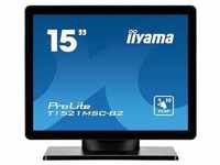 iiyama ProLite T1521MSC-B2 38cm (15 ") 10-Punkt Multitouch-Monitor XGA TN VGA