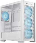ASUS TUF Gaming GT302 TG ARGB ATX Midi-Tower Geh&auml;use weiss
