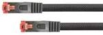 Python RNS Patchkabel Cat.6 S/FTP PiMF PVC 250MHz OFC 3,0m schwarz
