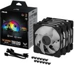 ASUS TUF GAMING TR120 ARGB 3x Geh&auml;usel&uuml;fter schwarz, 120 mm, PWM