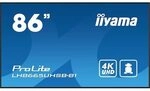 iiyama ProLite LH8665UHSB-B1 217cm (86") 4K UHD Signage Monitor DP/HDMI/RJ45