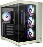 THERMALTAKE View 380 TG ARGB Mid Tower ATX Geh&auml;use Sichtfenster matcha green