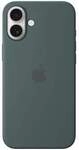 Apple Original iPhone 16 Plus Silikon Case mit MagSafe - Seegr&uuml;n