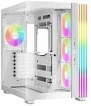 be quiet! Light Base 600LX Wei&szlig; Midi Tower Gaming Geh&auml;use inkl. 4 ARGB L&uuml;fter