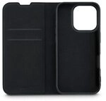 Hama 00123762 Handytasche Daily Protect f&uuml;r Apple iPhone 16 Pro, Schwarz