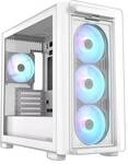 ASUS A23 Plus TG ARGB Micro-ATX Gaming Geh&auml;use mit Seitenfenster wei&szlig;