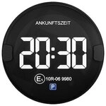 OOONO&reg; P-Disc N&deg;2 dark - Elektronische Parkscheibe mit Zulassung f&uuml;rs