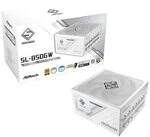 ASRock Steel Legend 850W Gold Gaming Netzteil modular ATX 3.1 PCIe 5.1 Wei&szlig;