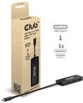Club 3D USB Typ-C MST Hub auf Triple HDMI 4K60Hz