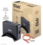Club 3D Reiseladeger&auml;t 240 Watt GaN-Technologie, 4 x USB Typ-C, Power Delivery...