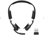 Shokz OpenMeet UC Knochenschall-Headset schwarz inkl. USB-A Dongle