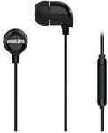 Philips TAE2146BK/00 kabelgebundene In-Ear Kopfh&ouml;rer USB-C schwarz
