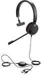 Jabra Evolve 30 II Mono Headset Schwarz - USB-C/A, UC-Version, Mikrofon mit