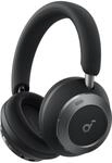 soundcore Space One Pro True-Wireless Over-Ear Bluetooth-Kopfh&ouml;rer schwarz mit