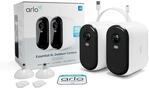 Arlo Essential 2 XL 2K Outdoor Kamera au&szlig;en - 2er Set wei&szlig;