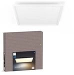 Philips Hue White Ambiance Aurelle Deckenleuchte wei&szlig; + integrierte LED 60x60cm