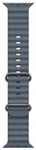 Apple 49mm Maritimblau Ocean Band - Natural Titanium Finish