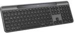 Logitech Signature Slim Solar+ K980 Grafit - Kabellose Tastatur, Bluetooth, Logi