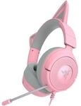 Razer Kraken Kitty V3 X Quartz/ Ros&eacute; - Kabelgebundenes Kitty-Headset f&uuml;r Gaming