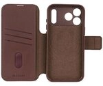 Decoded Leather Detachable Wallet iPhone 17 Pro Chocolate Brown