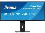 iiyama ProLite XUB3493WQSU-B6 34 Zoll UWQHD IPS Panel 21:9 120 Hz Monitor