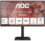 AOC Q27E4U 27 Zoll QHD IPS 16:9 120 Hz Office Monitor DP/HDMI/USB 4ms