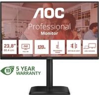 AOC 24E4CV 23.8 Zoll Full HD IPS LED 16:9 120 Hz Office Monitor