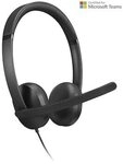 Lenovo VoIP Headset 5000 Schwarz, kabelgebunden, USB-C/A, Microsoft Teams