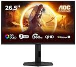AOC Q27G4SDR 26.7 Zoll WQHD QD-OLED Panel 16:9 360 Hz Gaming Monitor
