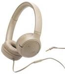 JBL TUNE 530 - kabelgebundener On-Ear-Kopfh&ouml;rer Mikrofon beige