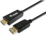 EQUIP 119391 DisplayPort auf HDMI Adapterkabel, 3.0m