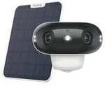 Reolink Argus Series B740X mit Reolink Solar Panel 2 wei&szlig; 4K 180&deg;-Blickwinkel