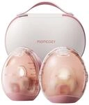 Momcozy Air 1 Mobile Milchpumpe, Doppel, mit Akku, Aufbewahrungsbox/Ladecase