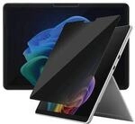 PanzerGlass Privacy Displayschutzglas Microsoft Surface Pro 12 Zoll (1. Edition)