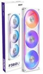 NZXT F360U Ultra RGB Geh&auml;usel&uuml;fter 360mm Wei&szlig;