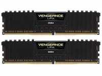 16GB (2x8GB) Corsair Vengeance LPX schwarz DDR4-2666 RAM CL16 CMK16GX4M2A2666C16