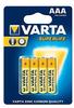 VARTA Super Heavy Duty Batterie Micro AAA R03 4er Blister 02003101414