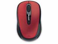 Microsoft Wireless Mobile Mouse 3500 Rot GMF-00195
