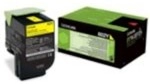 Lexmark 80C20Y0 R&uuml;ckgabe-Tonerkasette Gelb 1.000 Seiten CX410, CX510