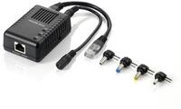 LEVELONE Fast Ethernet PoE Splitter, 802.3af PoE, 5-12V DC Ausgang