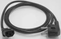 Equip 11212107201, EQUIP 112121 Hochwertiges Netzkabel, C13 auf Schuko, 3m